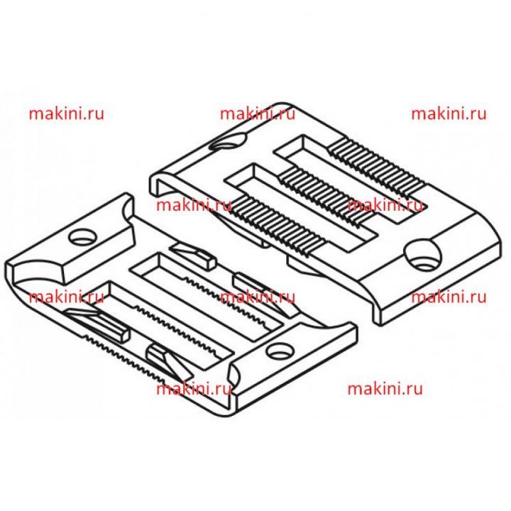 KH2760-NPT-6 Kwokhing игольная пластина 6 мм