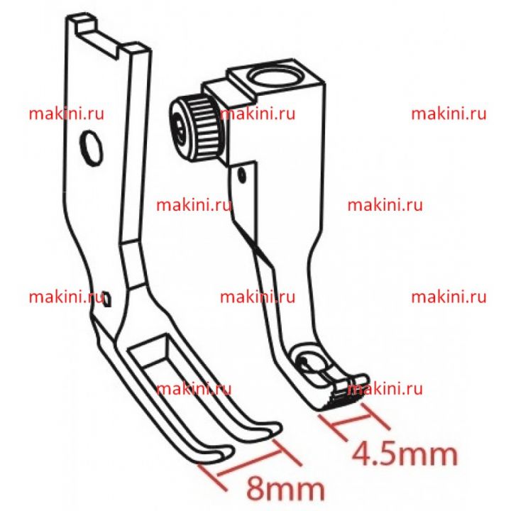 KP1510-N081 Kwokhing лапки