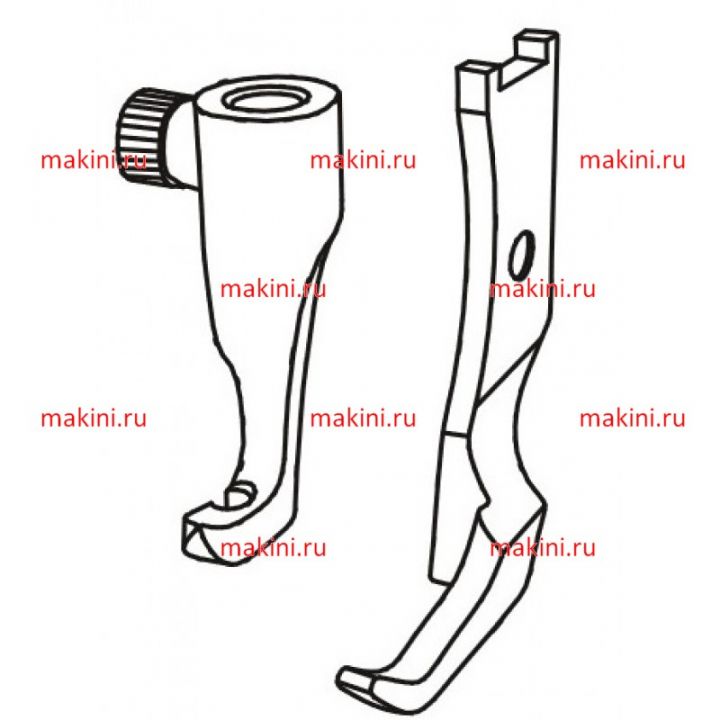 KP1510LN Kwokhing лапка левосторонняя