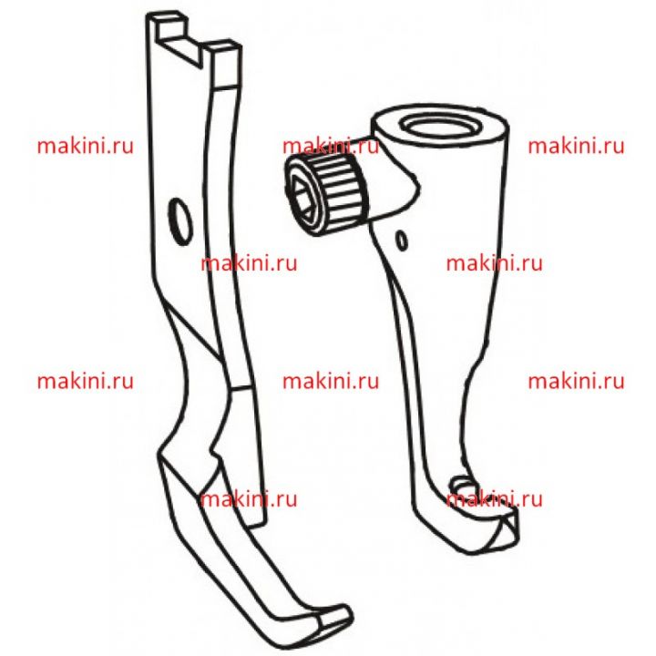 KP1510RN Kwokhing лапка правосторонняя